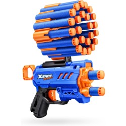 Zuru - XSHOT INSANITY MICRO Micro blaster con 24 freccette e potente pistola per freccette tascabile con portata di 30 m, 36795