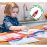 CRAYOLA Mini Kids, Maxi Pastelli a Cera Lavabili, Forma Triangolare Ideale per i Bambini, 16 Colori Assortiti, Età 12 Mesi, 52-