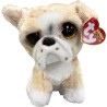 TY Beanie Boos - Pooch il Cane con Occhi Arancioni Grandi e Glitter, il Peluche con gli Occhi Grandi Scintillanti - 15 Cm - T37