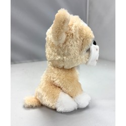 TY Beanie Boos - Pooch il Cane con Occhi Arancioni Grandi e Glitter, il Peluche con gli Occhi Grandi Scintillanti - 15 Cm - T37