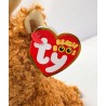 TY Beanie Boos - Alfie la Mucca con Occhi Arancioni Grandi e Glitter, il Peluche con gli Occhi Grandi Scintillanti - 15 Cm - T3