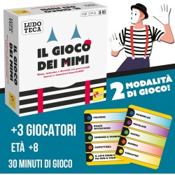 Lisciani Giochi - Ludoteca Pocket il gioco dei mimi, 110469