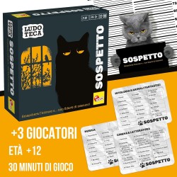 Lisciani Giochi - Ludoteca Pocket Sospetto, 111305