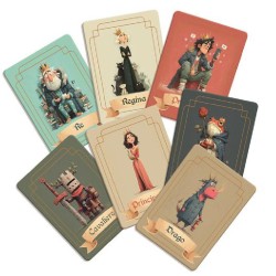 Lisciani Giochi - Ludoteca Card Game Trono di bugie, 118076