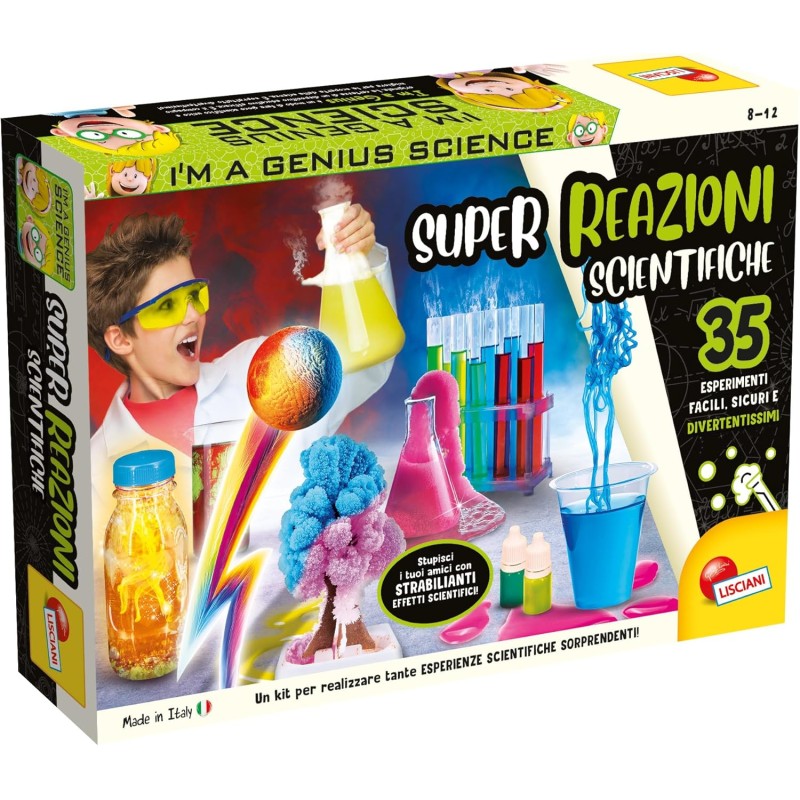 Lisciani Giochi - Im a Genius Laboratorio Super Reazioni, 107469