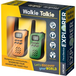 Lisciani Giochi - Im a Genius Explorer Walkie Talkie, 117116