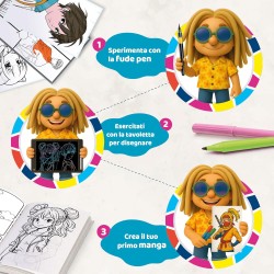 Lisciani Giochi - Im a Genius Kids Art Il Laboratorio di Manga, 117352