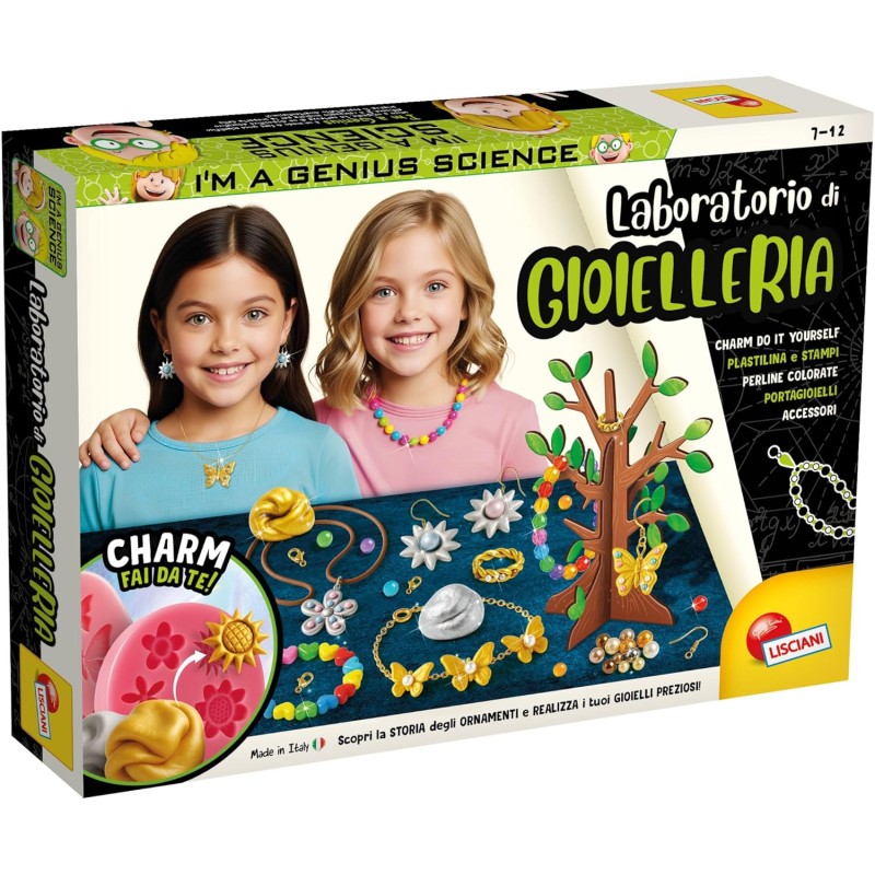 Lisciani Giochi - Im a Genius Il Laboratorio di gioielleria, 117956