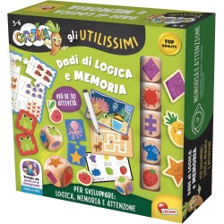 Lisciani - CAROTINA Gli UTILISSIMI Dadi EDUCATIVI LOGICA E Memoria