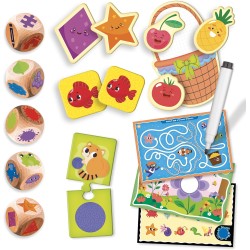 Lisciani - CAROTINA Gli UTILISSIMI Dadi EDUCATIVI LOGICA E Memoria