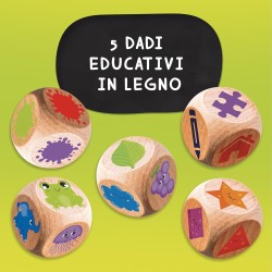 Lisciani - CAROTINA Gli UTILISSIMI Dadi EDUCATIVI LOGICA E Memoria