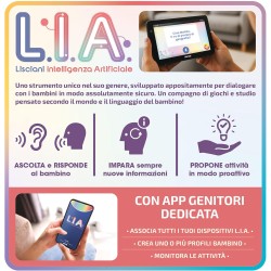 Lisciani Giochi - Hi Tech Educativo L.I.A. Mio Tab 7", 114214