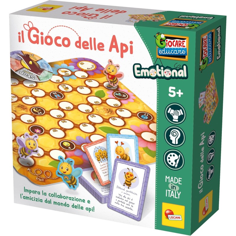 Lisciani Giochi - Giocare Educare Emotional Il Gioco delle api, 117864