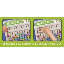 Lisciani Giochi - Carotina Gli Utilissimi Crea Parole, 110179