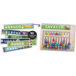 Lisciani Giochi - Carotina Gli Utilissimi Crea Parole, 110179