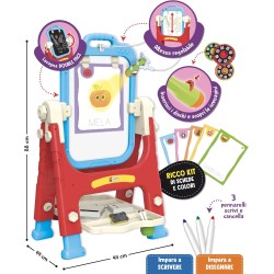 Lisciani Giochi - Carotina Lavagna Proiettore Led, 113828