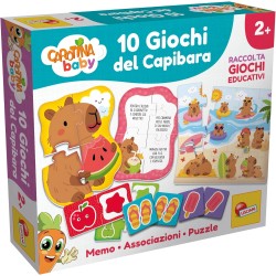 Lisciani Giochi - Carotina Baby 10 Giochi del Capibara, 117772