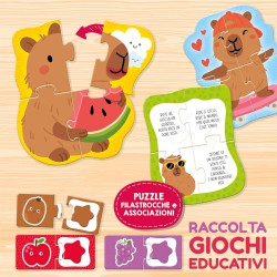 Lisciani Giochi - Carotina Baby 10 Giochi del Capibara, 117772