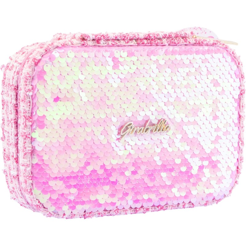 Girabrilla Portagioie, 1 Contenitore Rosa per Gioielli