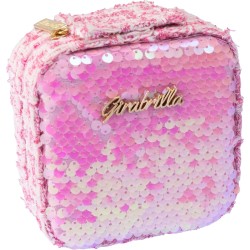 Girabrilla Mini Case, 1 Mini Trousse con Specchio e Set di Trucchi per Bambini, colore a sorpresa