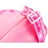 Girabrilla Heart Backpack, Zainetto Magenta con Cuore Bianco