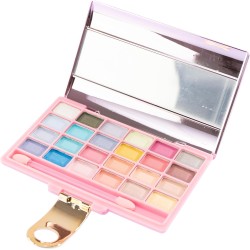 Eyeshadow Palette, 1 Astuccio con Ombretti e Applicatori
