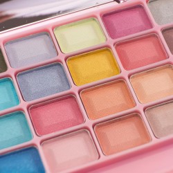 Eyeshadow Palette, 1 Astuccio con Ombretti e Applicatori