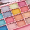 Eyeshadow Palette, 1 Astuccio con Ombretti e Applicatori