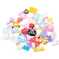 MOMOMI Nice Group Decoden Rainbow Cream Set, 1 Kit Creme Sintetiche Colori Arcobaleno