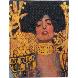 Diamantiny Level Up - QUADRO - Creative Art, Kit crea il Mosaico con i Numeri, Giuditta I