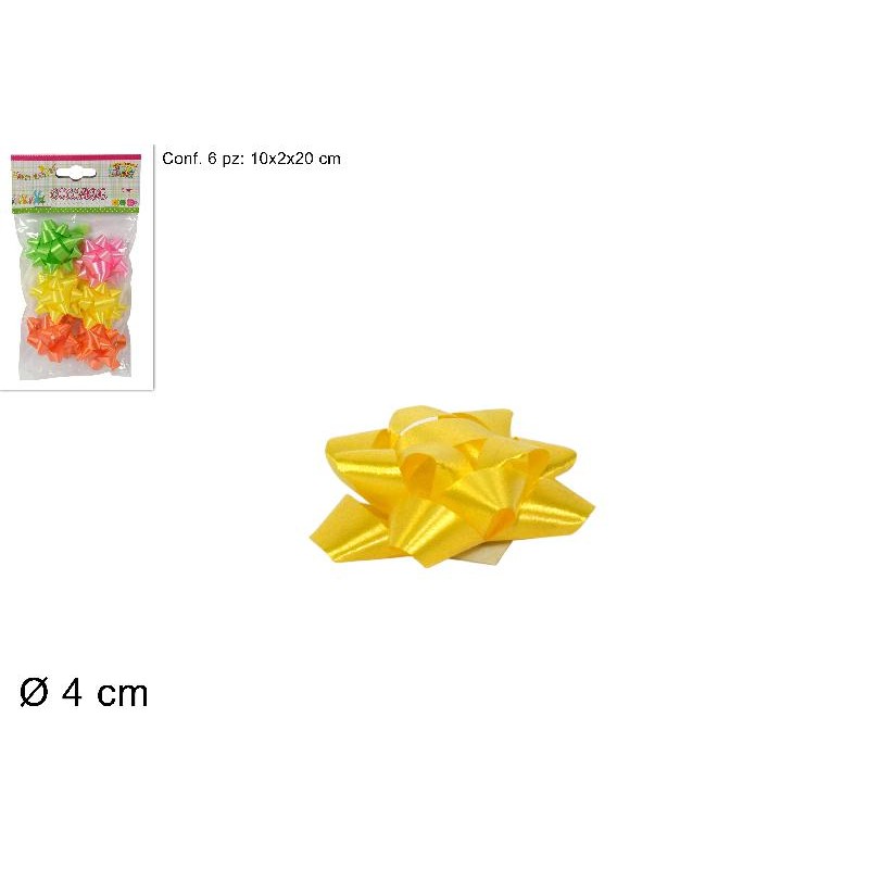 Coccarde 6 Pezzi Assortiti