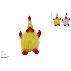 Gallina con Pelliccia 26 cm, colori assortiti, 1 pezzo