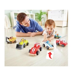 HAPE - Veicolo Legno assortito 1 pezzo- HAPE0486