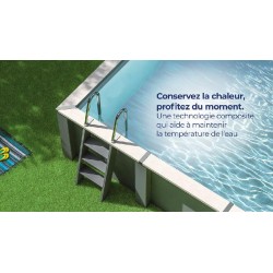 Piscina Composito GRE Serie AVANTGARDE 315x175 h96 rettangolare KPCOR2814T