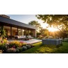 Piscina Composito GRE Serie AVANTGARDE 315x315 h96 quadrata KPCOR28T