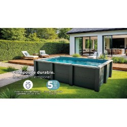 Piscina Composito GRE Serie AVANTGARDE 455x315 h125 rettangolare KPCOR