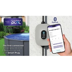 Piscina acciaio GRE Serie ANTRACITE 610x375 h 132 ovale KITPROV6188GY