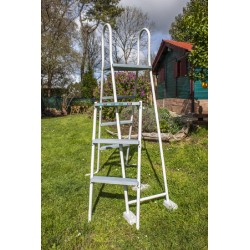 Piscina acciaio GRE Serie ANTRACITE 610x375 h 132 ovale KITPROV6188GY