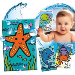 HEADU - Flashcards Baby Bath - Scopri La Magia Dei Colori Con L’Acqua | Carte Magiche per Bagnetto, Giochi Educativi, Cards Ani