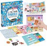 HEADU - Scuola Stickers Le Mie Prime Parole - 200 Adesivi Riutilizzabili | Impara a Leggere e Scrivere con Gli Adesivi Stacca-A