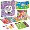 HEADU - Scuola Stickers Fiabe e Favole - Oltre 100 Stickers Riutilizzabili | Inventa Storie Sempre Nuove con Gli Adesivi Stacca