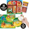 Headu - Fattoria Prime Scoperte Montessori La prima fattoria didattica alza, scopri e impara! IT54983 Gioco Educativo Per Bambi