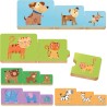 HEADU - Grande e Piccolo, con Speciali Incastri Didattici | Giochi in Lengo per Bambini, attività Divertenti per Imparare sin d