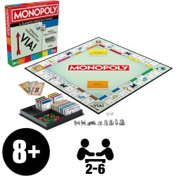 Hasbro, Monopoly Gioco da Tavolo, in Italiano