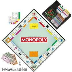 Hasbro, Monopoly Gioco da Tavolo, in Italiano