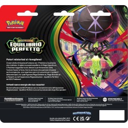 Pokémon: confezione da tre buste dell’espansione Megaevoluzione - Equilibrio Perfetto del GCC Pokémon (una carta promozionale o