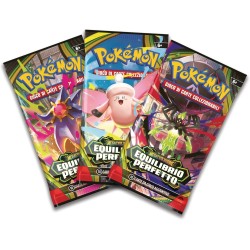 Pokémon: confezione da tre buste dell’espansione Megaevoluzione - Equilibrio Perfetto del GCC Pokémon (una carta promozionale o