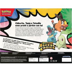 Pokémon: collezione con spilla deluxe Compagni d’avventura dell’espansione Megaevoluzione - Ascesa Eroica del GCC Pokémon (3 ca