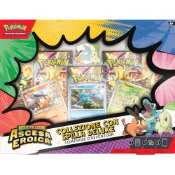 Pokémon: collezione con spilla deluxe Compagni d’avventura dell’espansione Megaevoluzione - Ascesa Eroica del GCC Pokémon (3 ca