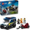 LEGO 60479 City Cellulare della Polizia Giocattolo - Kit di Modellismo con Camion con Porta della Cella Rimovibile, Moto, 3 Min